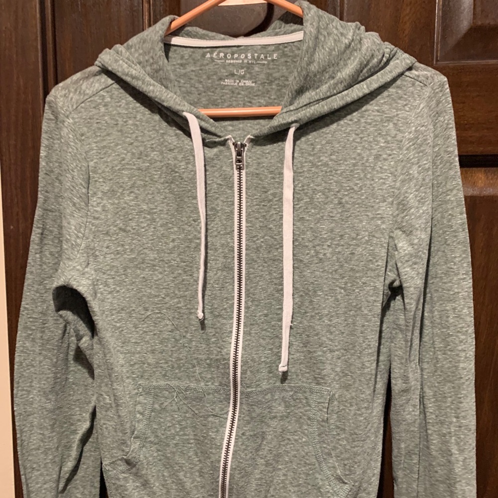 Aeropostale Soft Hooded Long Sleeve Sweatshirt